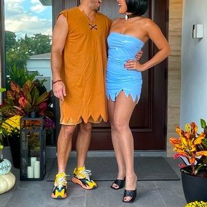 Barney & Betty Couples Flintstones Costume